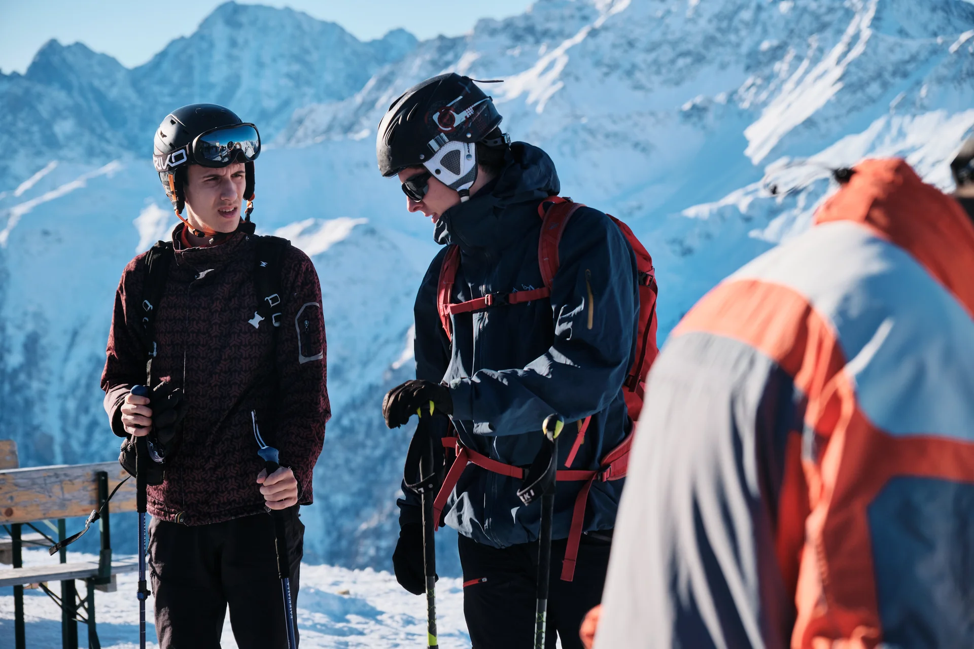 JDAV Schwabach Skifahren Flattach 2023 | © Benedikt Rauh
