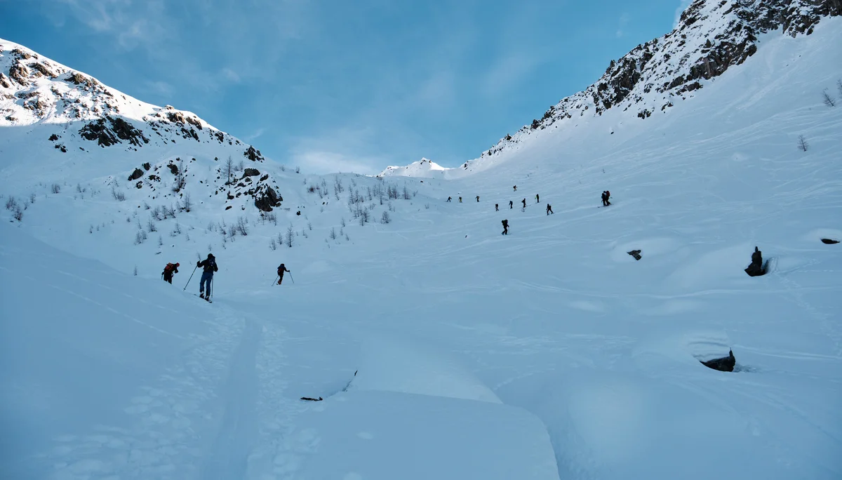 JDAV Schwabach Skifahren Flattach 2023 | © Benedikt Rauh