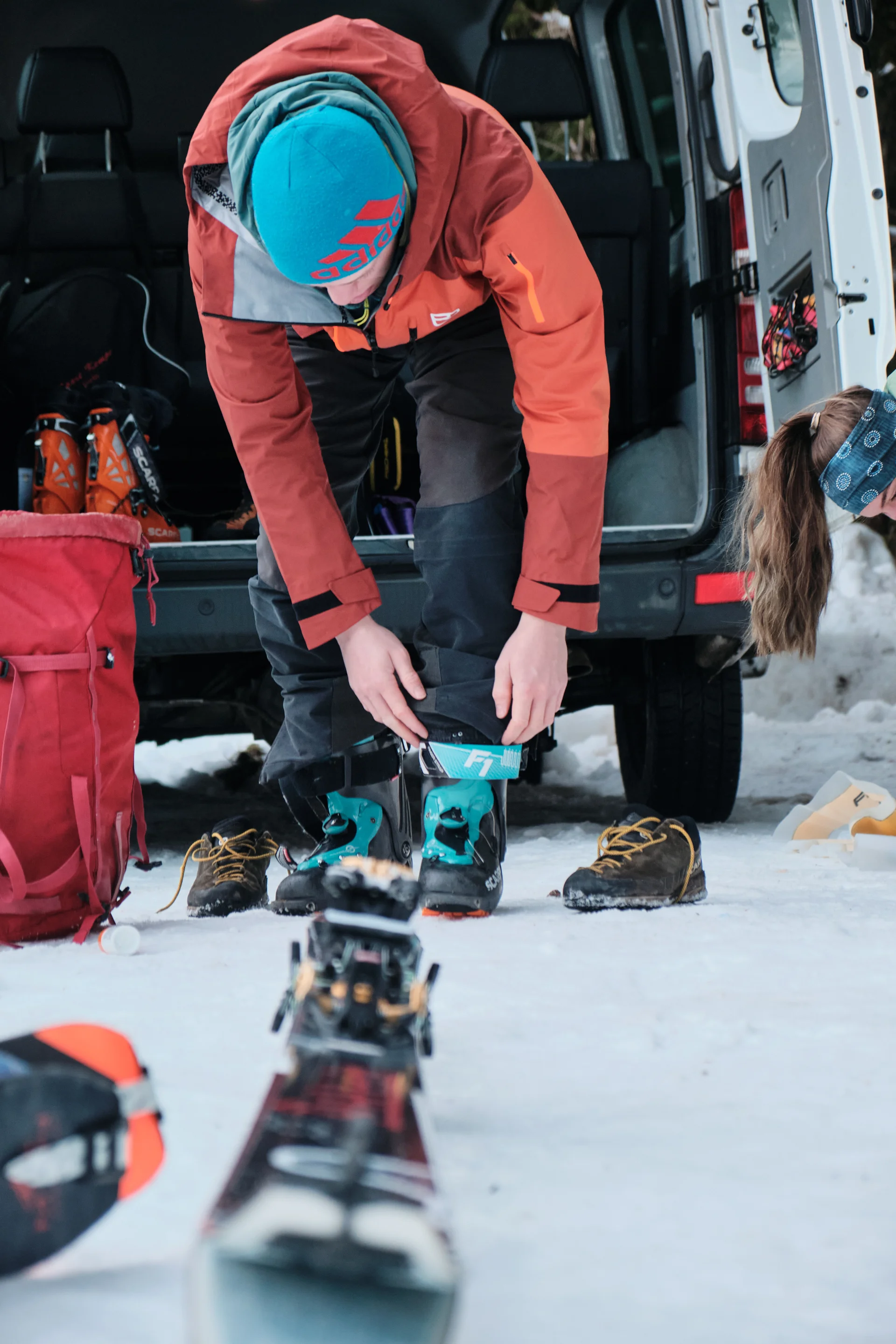 JDAV Schwabach Skifahren Flattach 2023 | © Benedikt Rauh