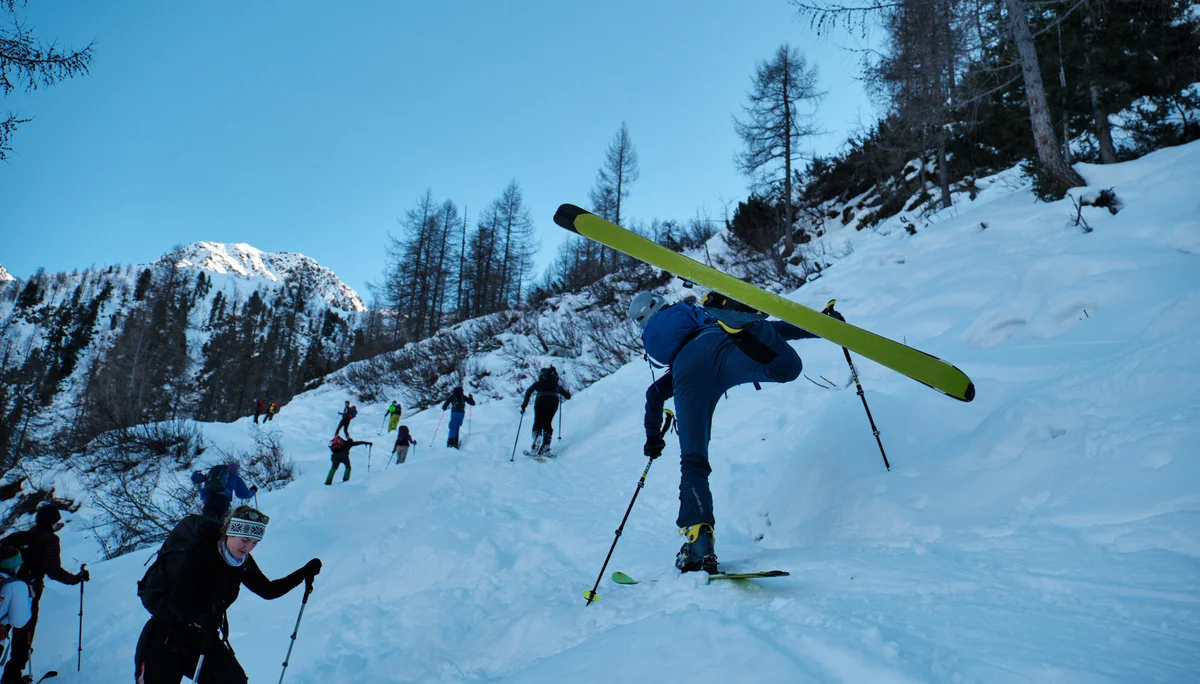 JDAV Schwabach Skifahren Flattach 2023 | © Benedikt Rauh