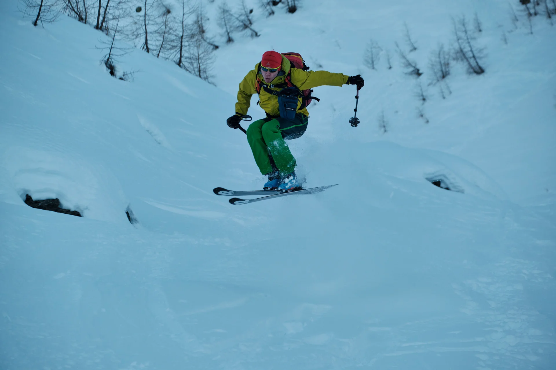 JDAV Schwabach Skifahren Flattach 2023 | © Benedikt Rauh