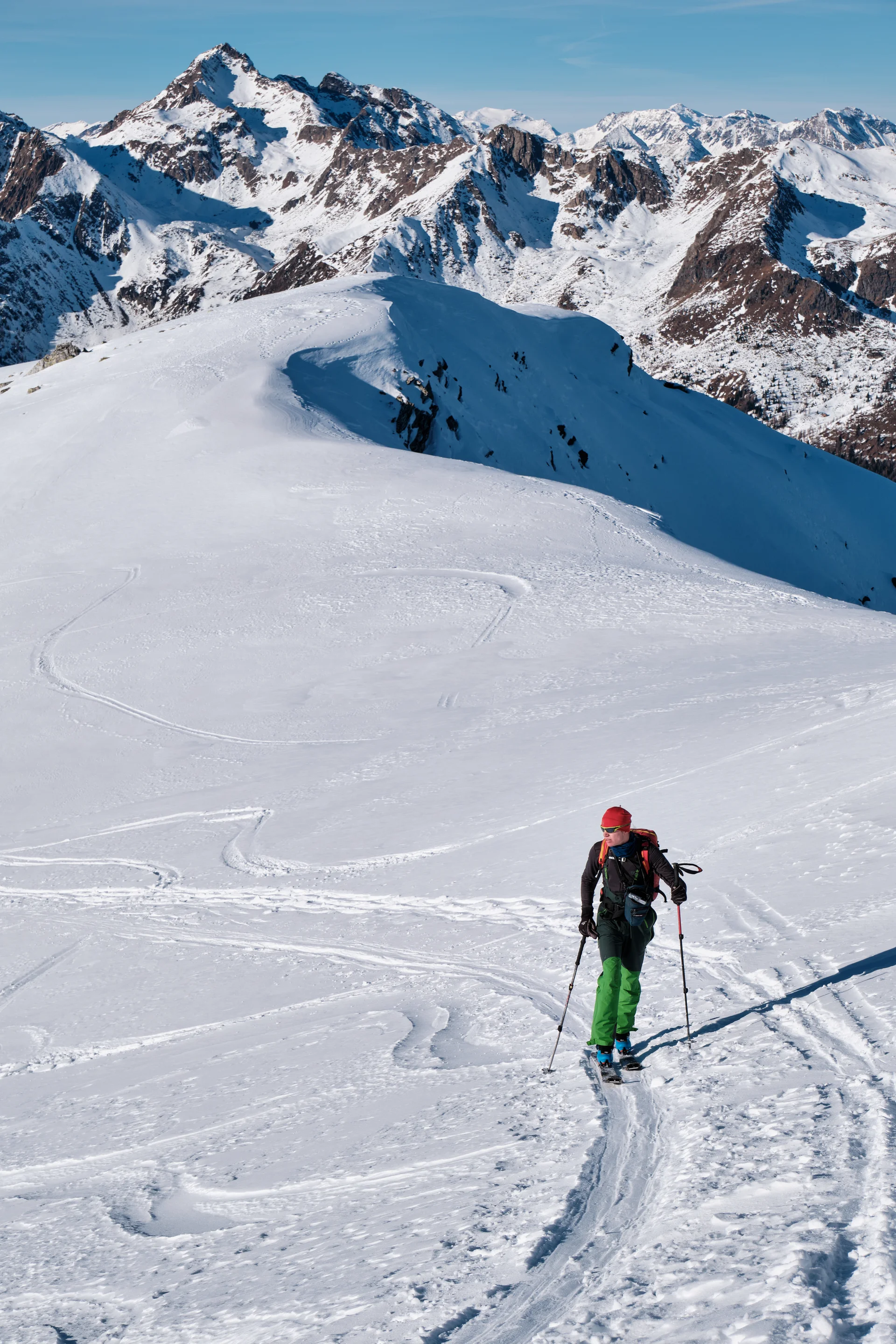 JDAV Schwabach Skifahren Flattach 2023 | © Benedikt Rauh
