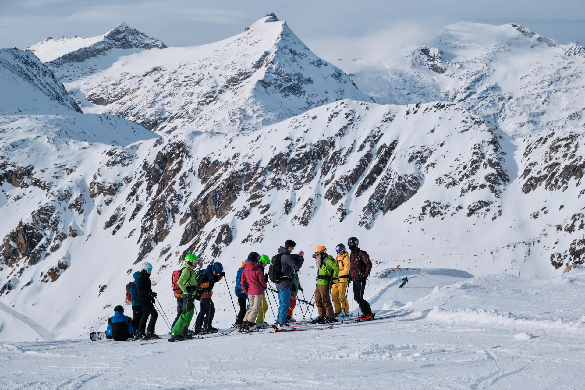JDAV Schwabach Skifahren Flattach 2023 | © Benedikt Rauh