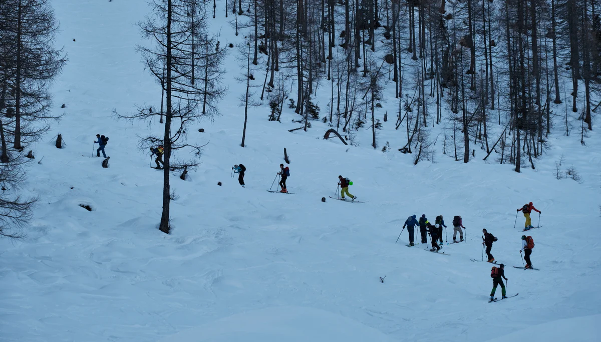 JDAV Schwabach Skifahren Flattach 2023 | © Benedikt Rauh