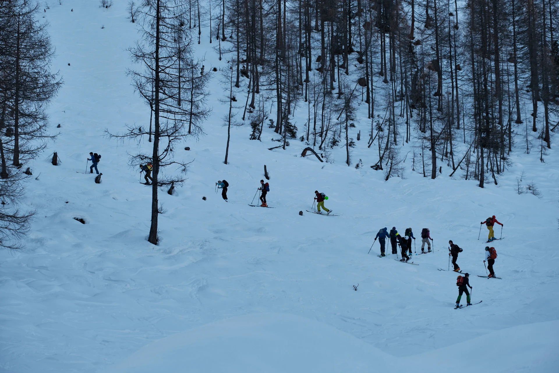 JDAV Schwabach Skifahren Flattach 2023 | © Benedikt Rauh
