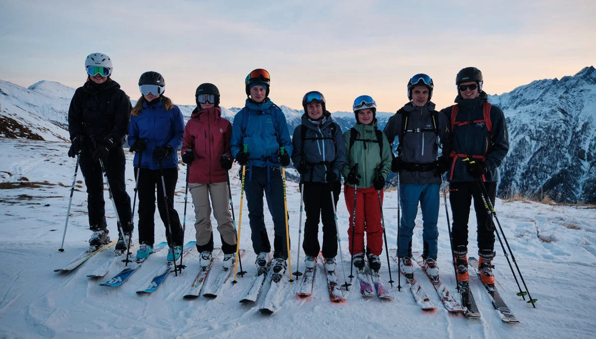 JDAV Schwabach Skifahren Flattach 2023 | © Benedikt Rauh