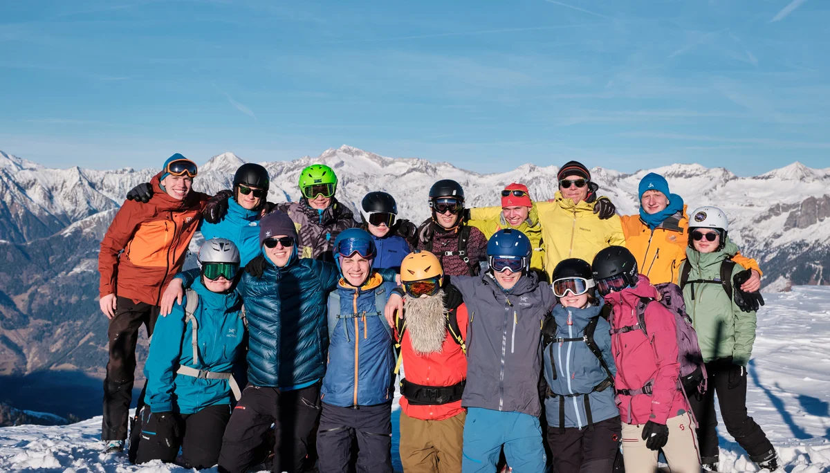 JDAV Schwabach Skifahren Flattach 2023 | © Benedikt Rauh