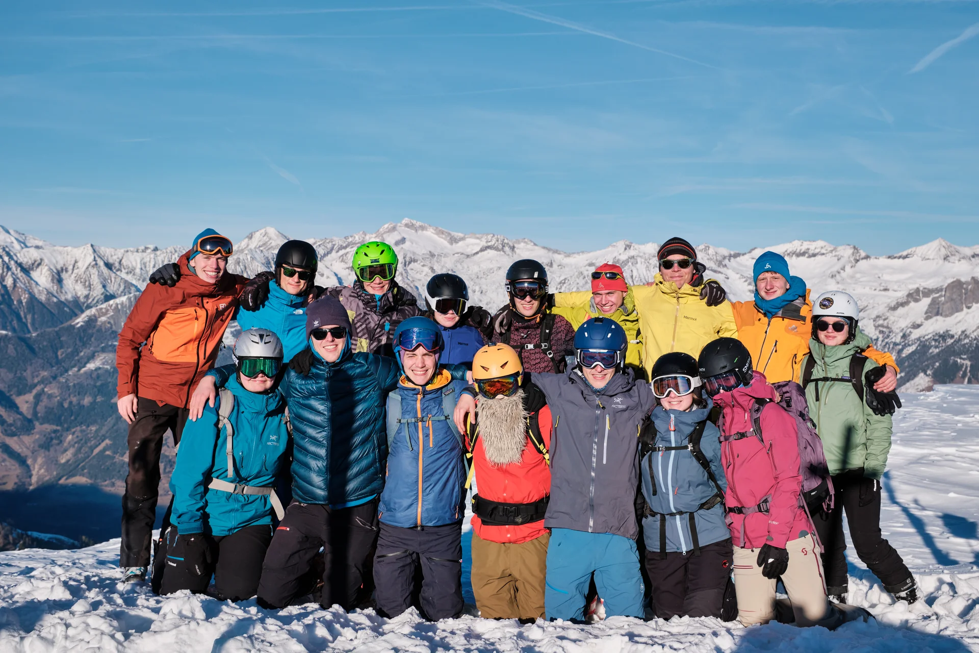 JDAV Schwabach Skifahren Flattach 2023 | © Benedikt Rauh