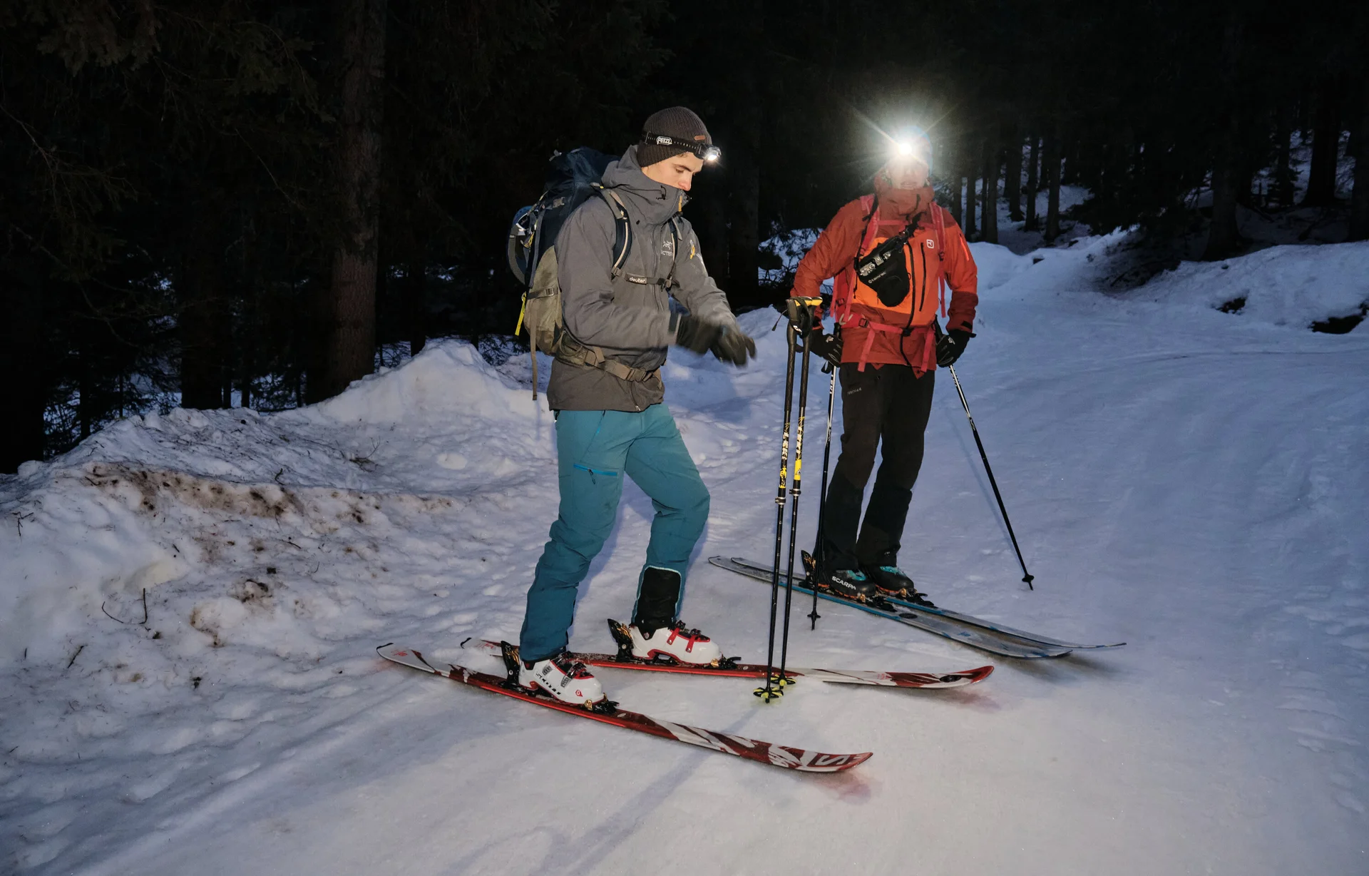 JDAV Schwabach Skifahren Flattach 2023 | © Benedikt Rauh