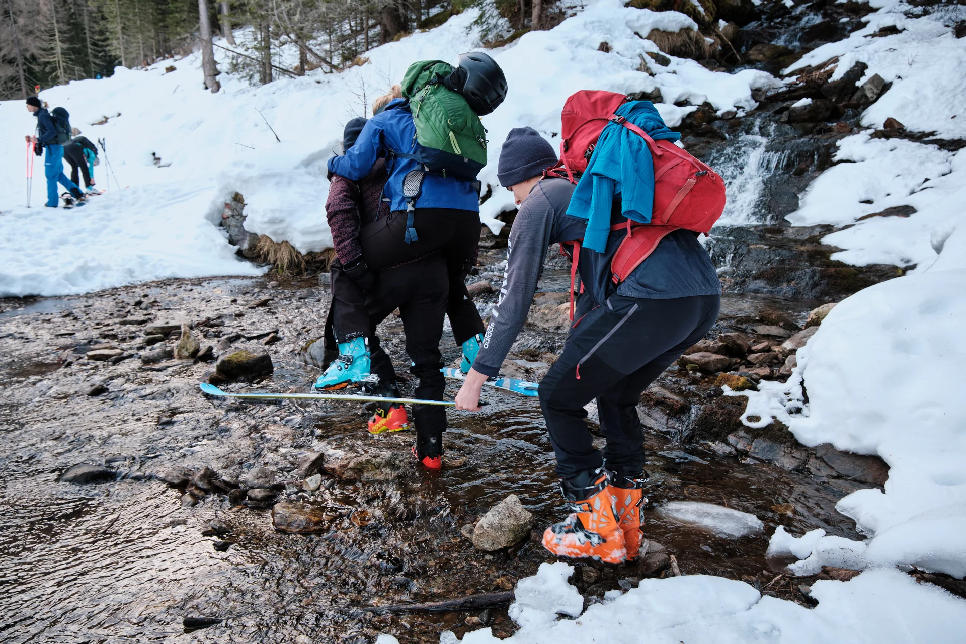 JDAV Schwabach Skifahren Flattach 2023 | © Benedikt Rauh