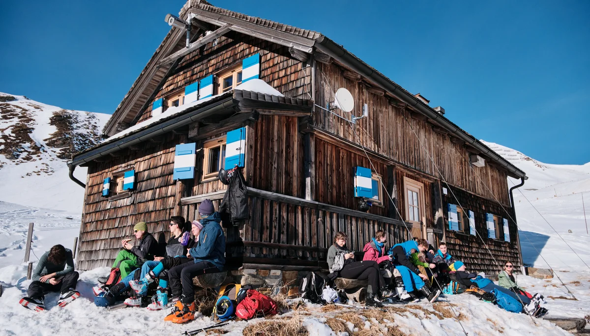 JDAV Schwabach Skifahren Flattach 2023 | © Benedikt Rauh
