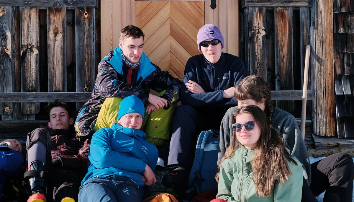 JDAV Schwabach Skifahren Flattach 2023 | © Benedikt Rauh