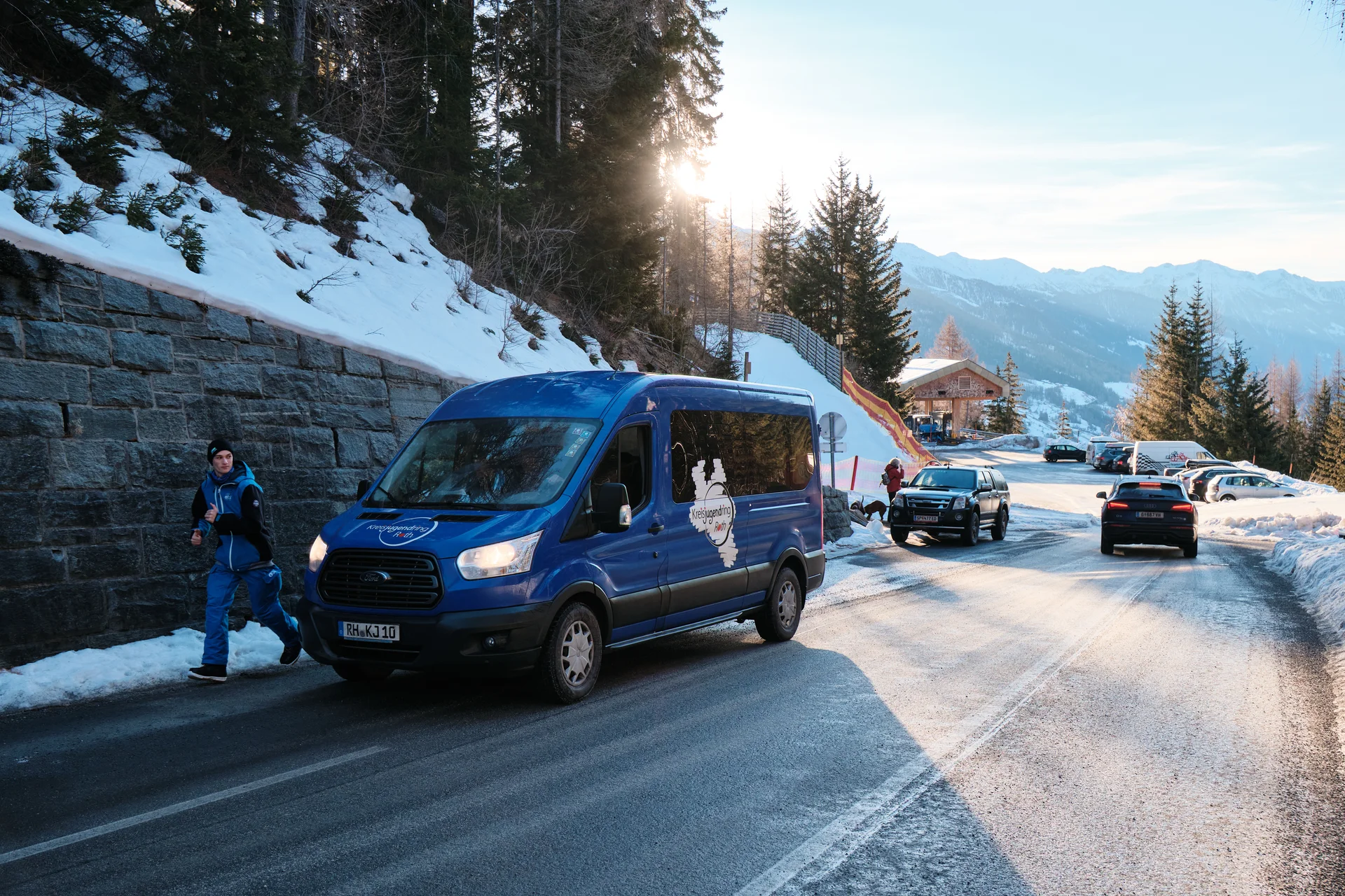 JDAV Schwabach Skifahren Flattach 2023 | © Benedikt Rauh