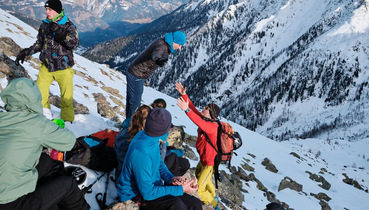 JDAV Schwabach Skifahren Flattach 2023 | © Benedikt Rauh