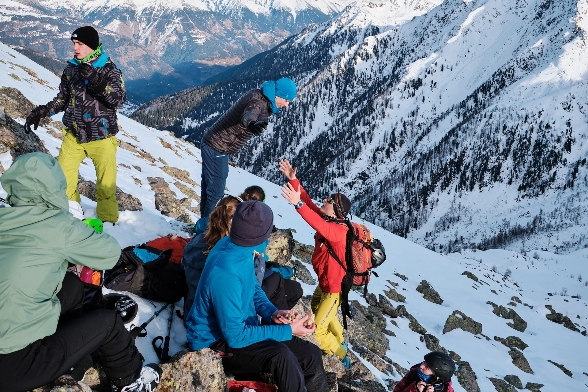 JDAV Schwabach Skifahren Flattach 2023 | © Benedikt Rauh