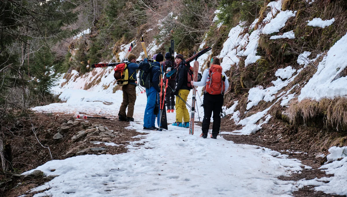 JDAV Schwabach Skifahren Flattach 2023 | © Benedikt Rauh