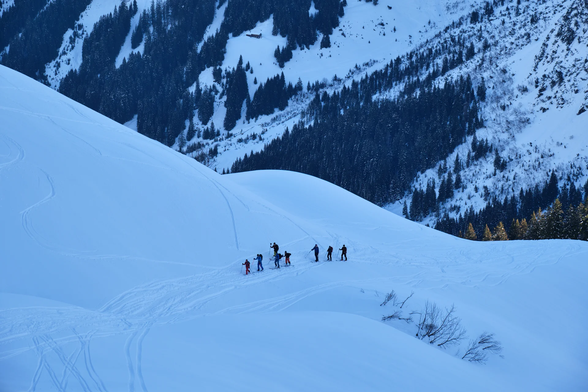 Skitour Oberstdorf 2023 | © Benedikt Rauh