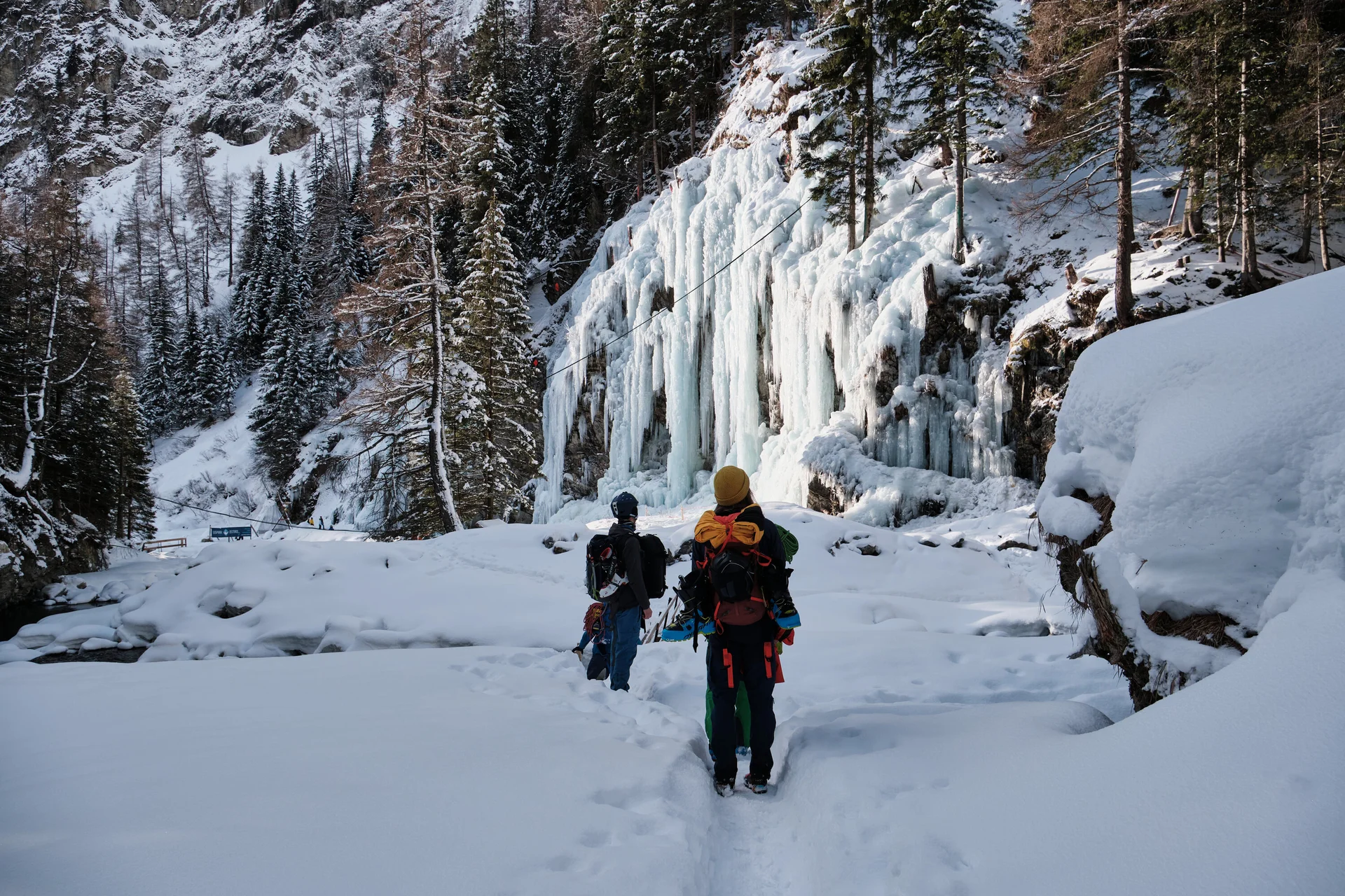 Eiskletterpark Osttirol | © Benedikt Rauh