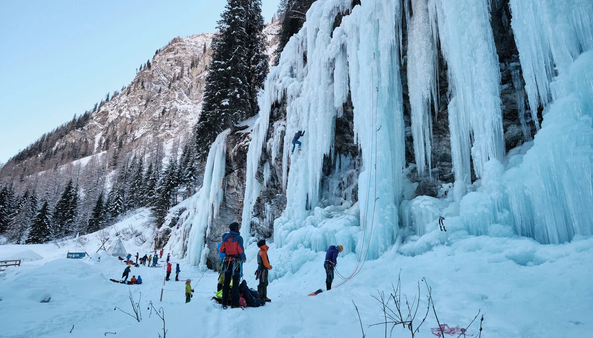 Eiskletterpark Osttirol | © Benedikt Rauh