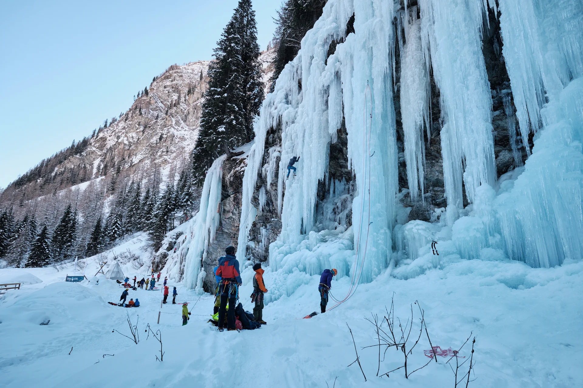 Eiskletterpark Osttirol | © Benedikt Rauh