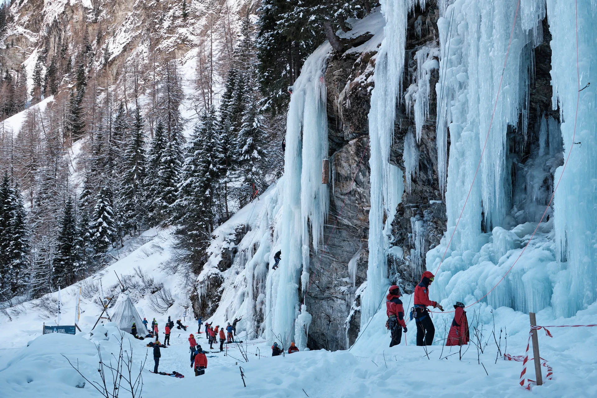 Eiskletterpark Osttirol | © Benedikt Rauh