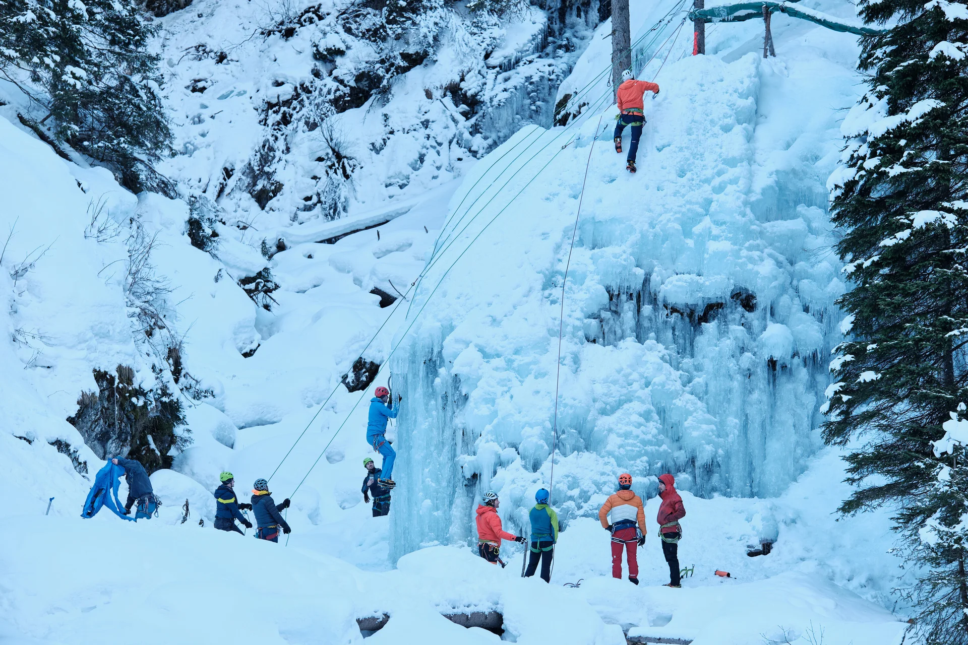Eiskletterpark Osttirol | © Benedikt Rauh