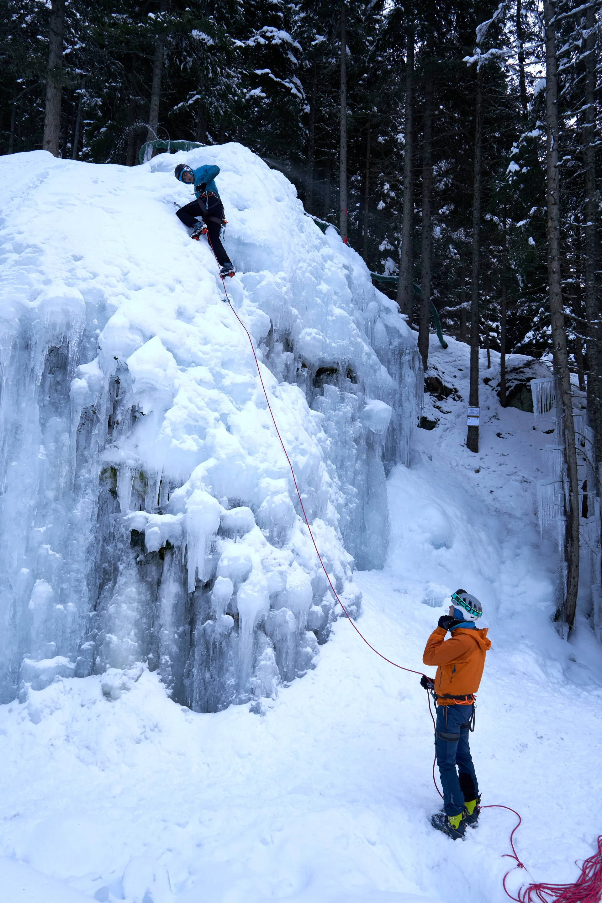 Eiskletterpark Osttirol | © Fabian Kluge