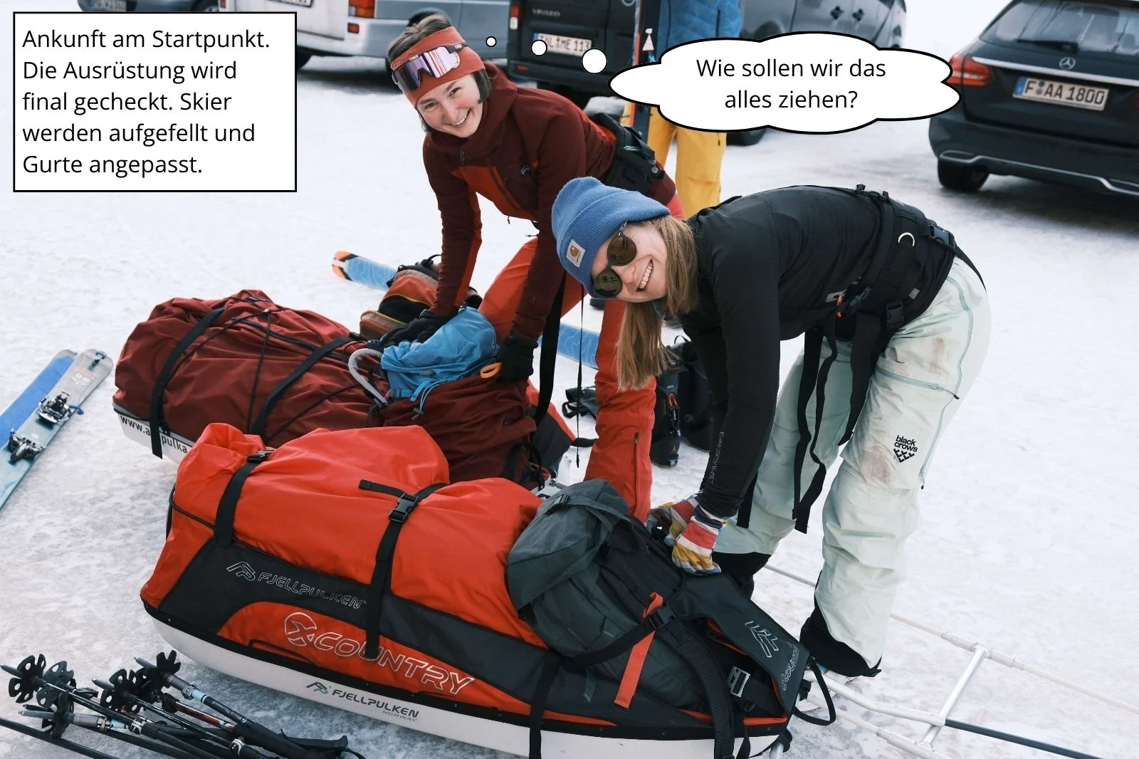 Lappland_Vorbereitung | © Bilder: Filip Stößl, Text: Emmi Liebig