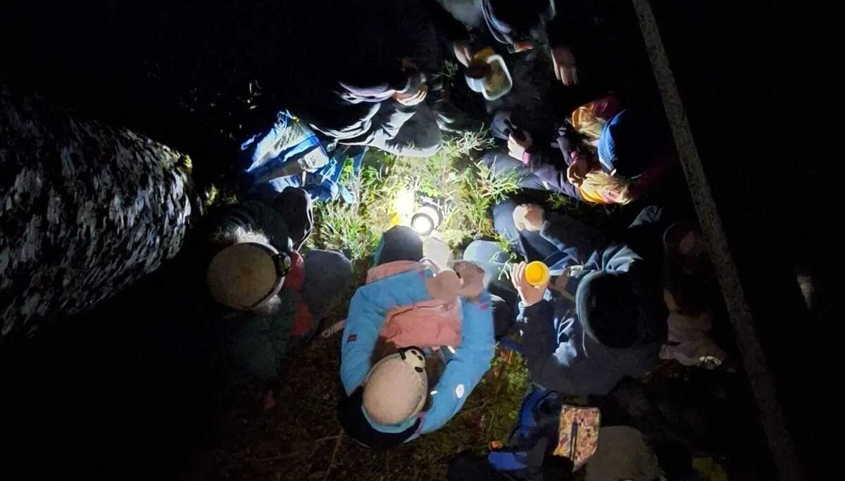 Nachtwanderung Glasersberg 2025 | © Enno Scheller