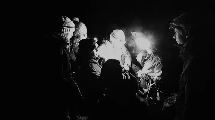 Nachtwanderung Glasersberg 2025 | © Enno Scheller