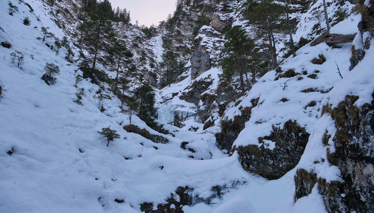 Eisklettern Karwendel | © Benedikt Rauh