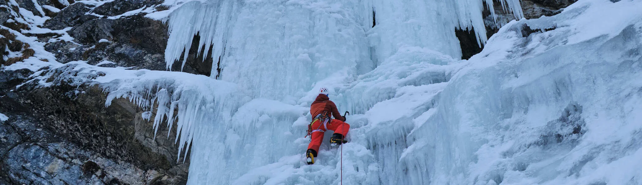 Eisklettern Karwendel | © Benedikt Rauh
