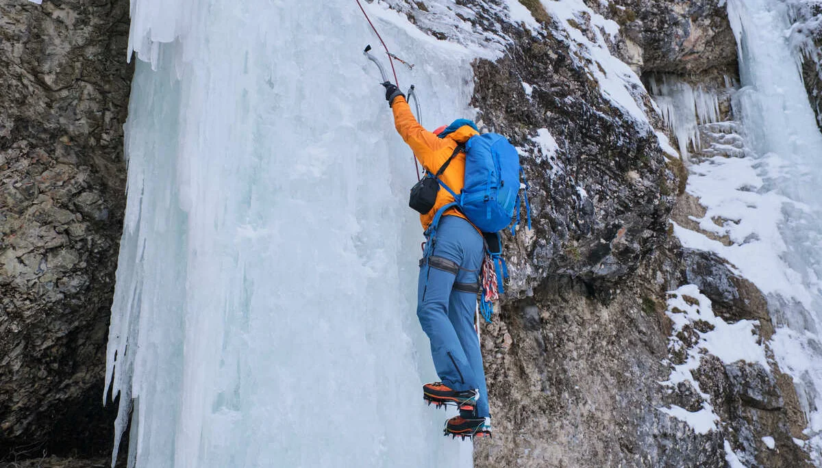 Eisklettern Karwendel | © Benedikt Rauh