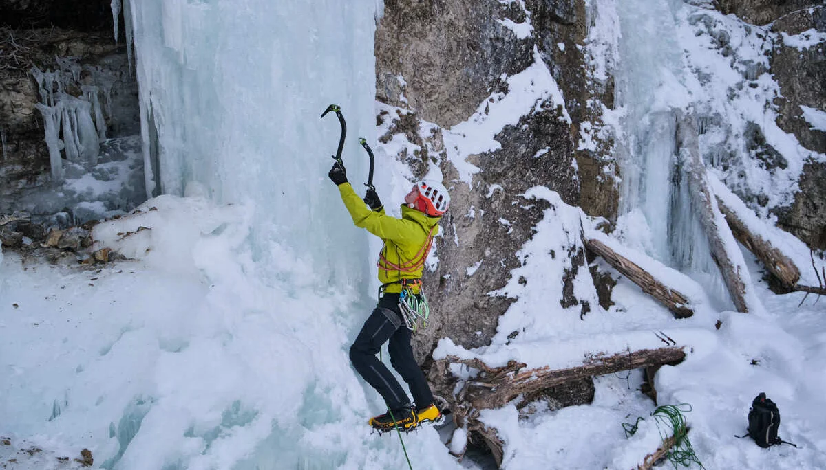 Eisklettern Karwendel | © Benedikt Rauh