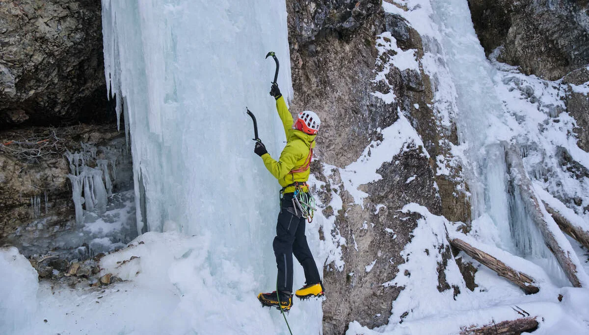Eisklettern Karwendel | © Benedikt Rauh