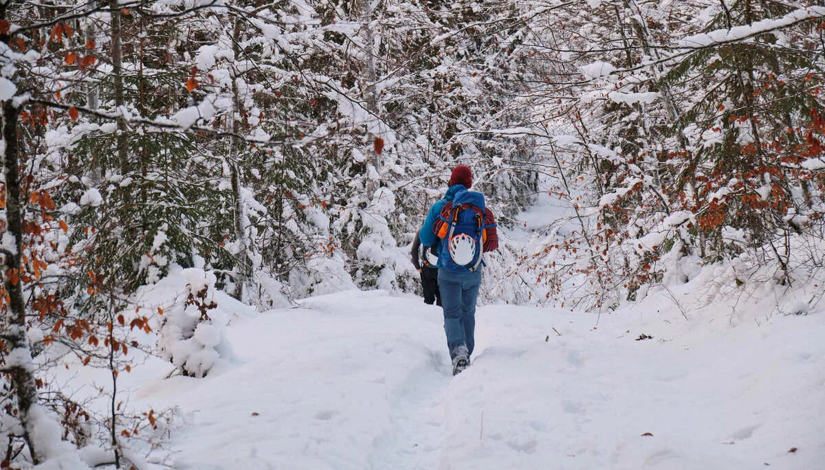 Eisklettern Karwendel | © Benedikt Rauh