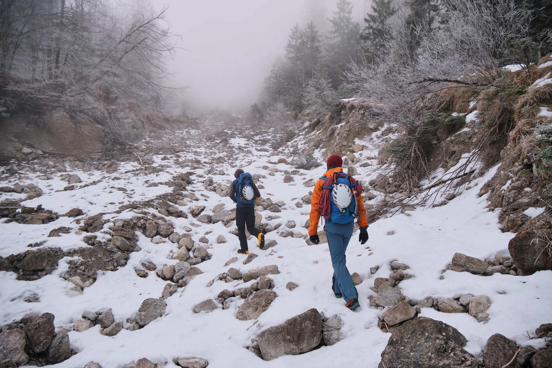 Eisklettern Karwendel | © Benedikt Rauh