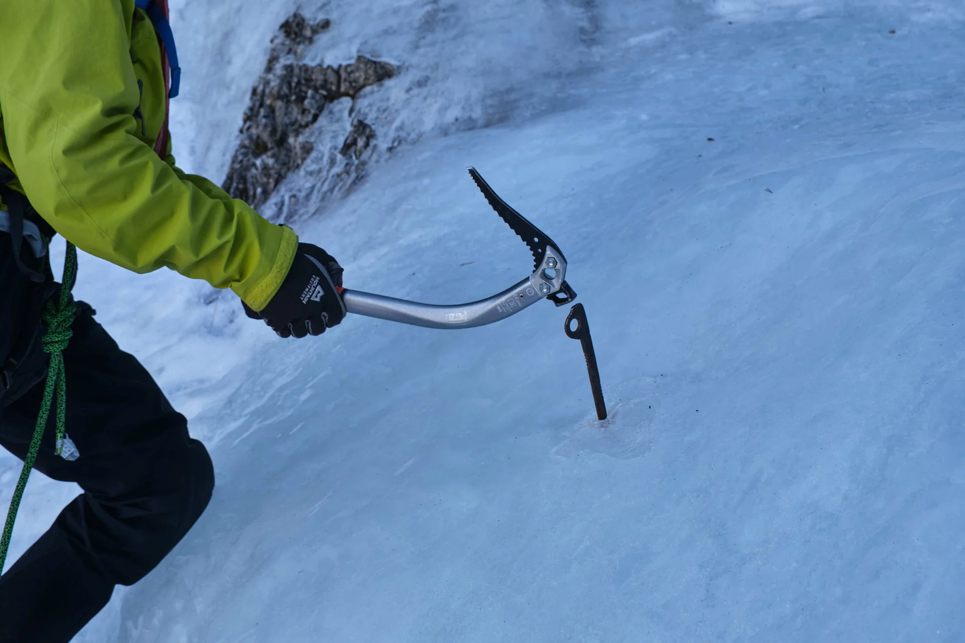 Eisklettern Karwendel | © Benedikt Rauh