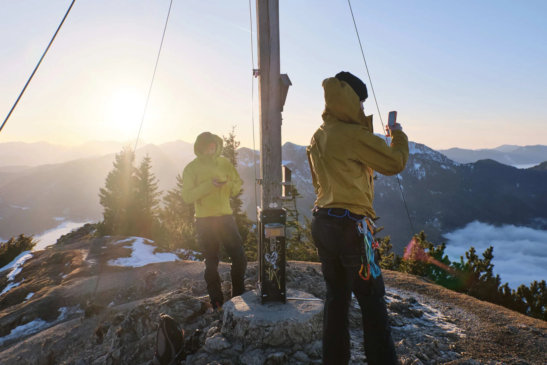 Eisklettern Karwendel | © Benedikt Rauh