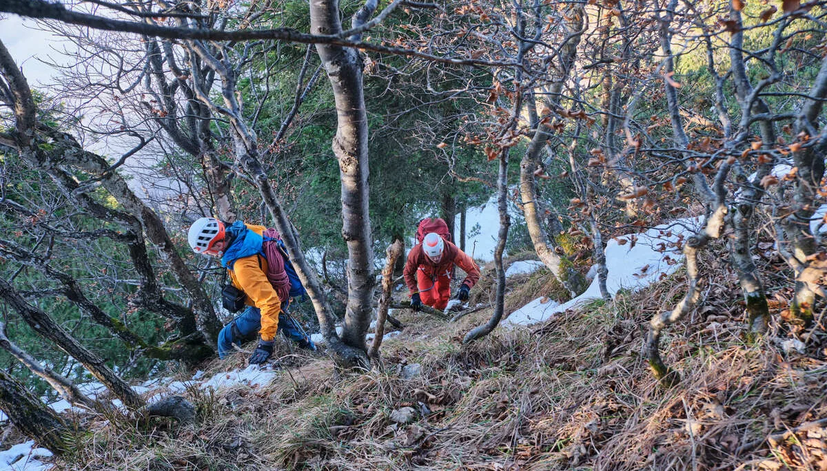 Eisklettern Karwendel | © Benedikt Rauh