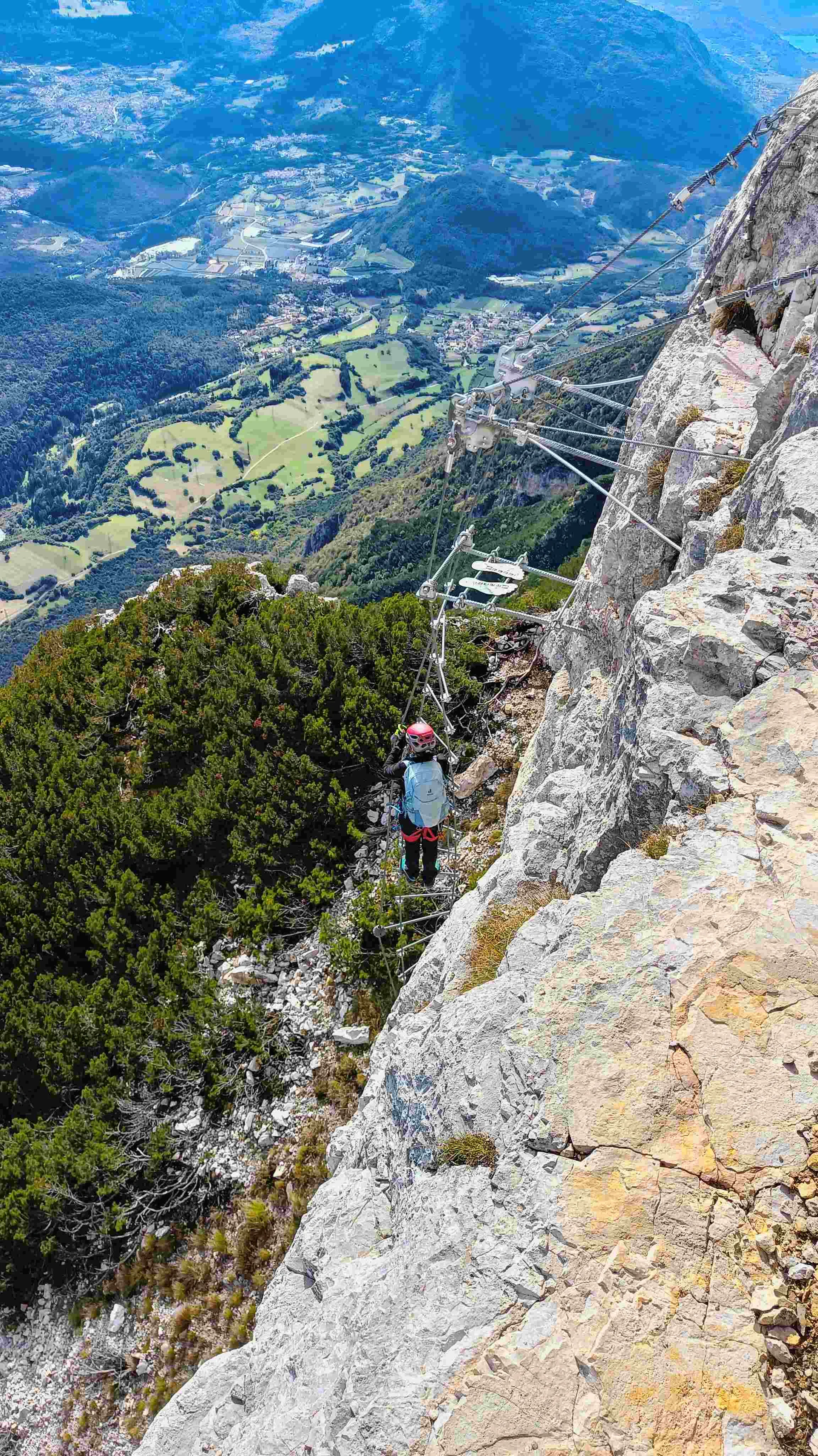 Via Ferrata delle Aquile - Schwierigkeit C/D  Var. E  | © DAV SC aa