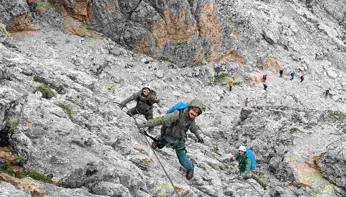 Kleine Cirspitze Cir V - Schwierigkeit B/C | © DAC SC aa