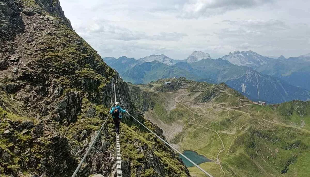 Hochjoch Klettersteig Schruns - Schwierigkeit C | © DAV SC aa