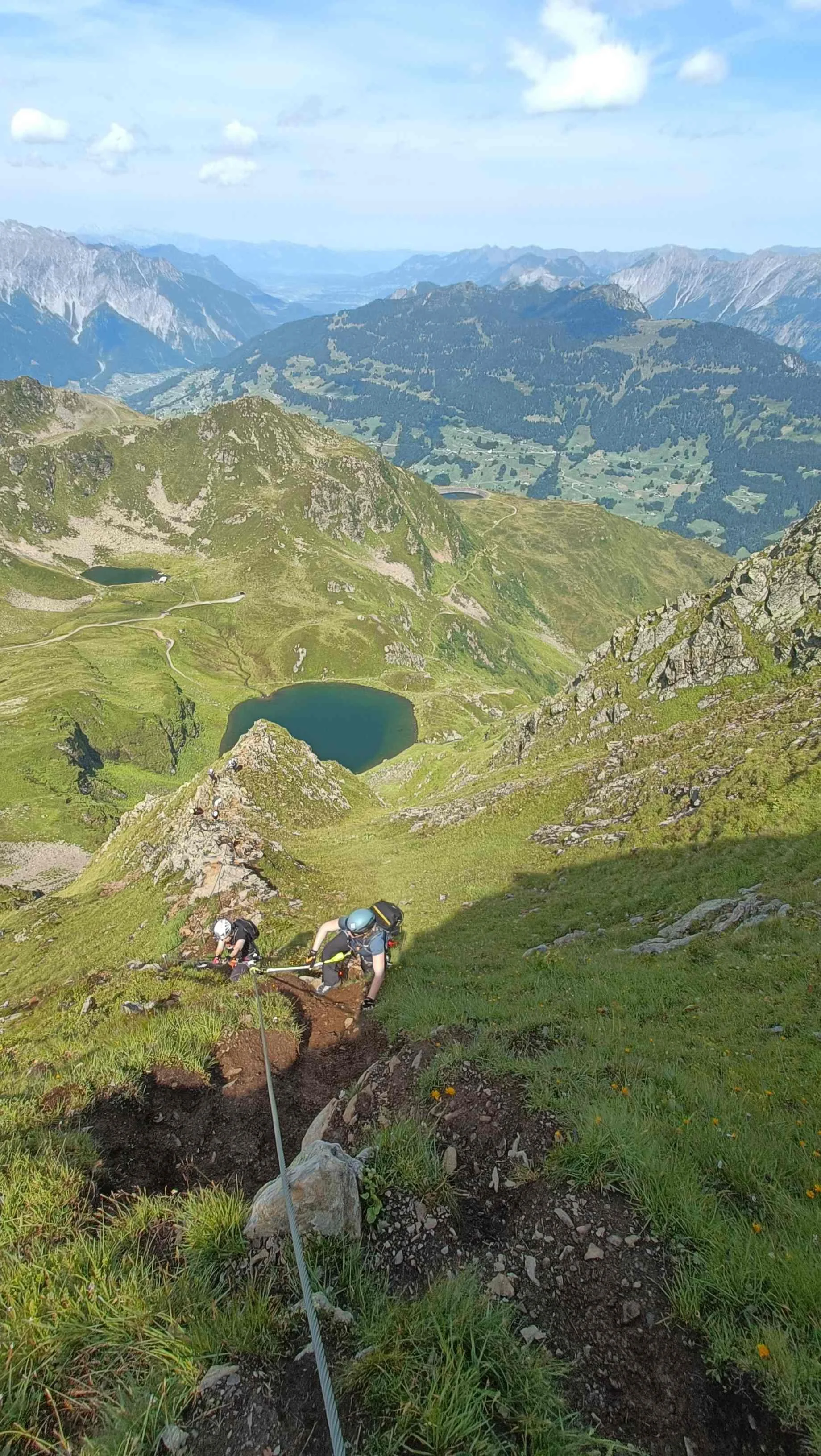 Hochjoch Klettersteig Schruns - Schwierigkeit C | © DAV SC aa